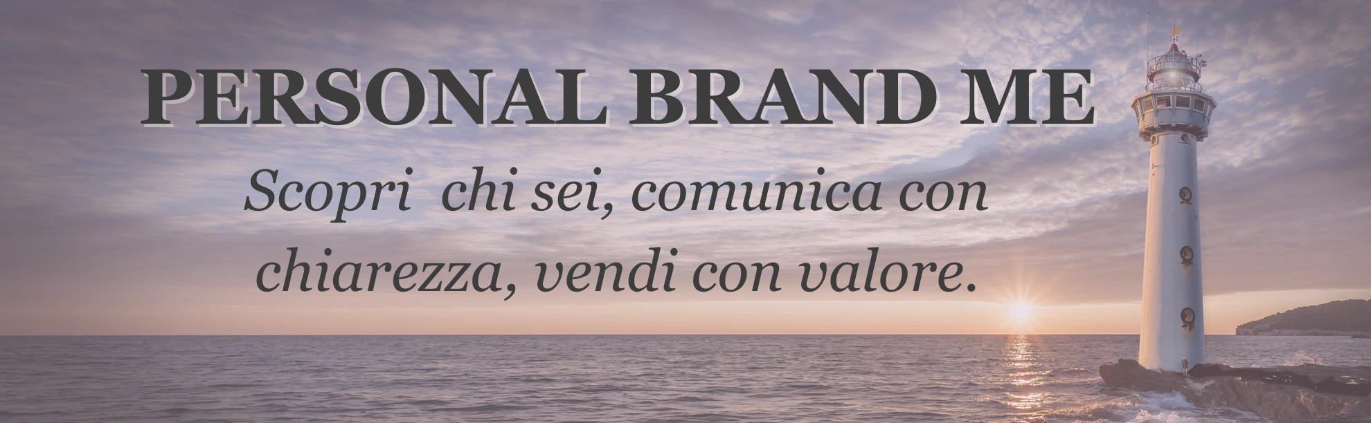 PERSONAL BRAND ME - Affiancamento di Sara Venturi Personal brand me - affiancamento di Sara Venturi