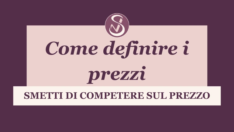 BLOG 1 Come definire i prezzi
