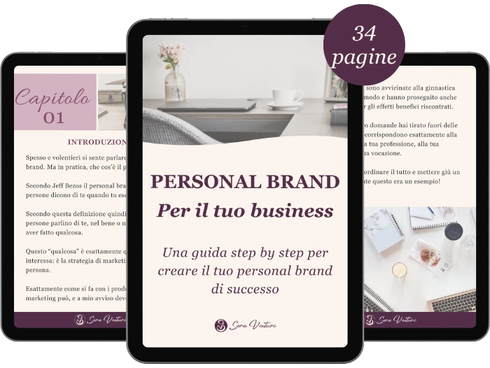 guida personal brand di Sara Venturi Guida personal brand per professionisti di Sara Venturi